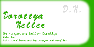 dorottya neller business card
